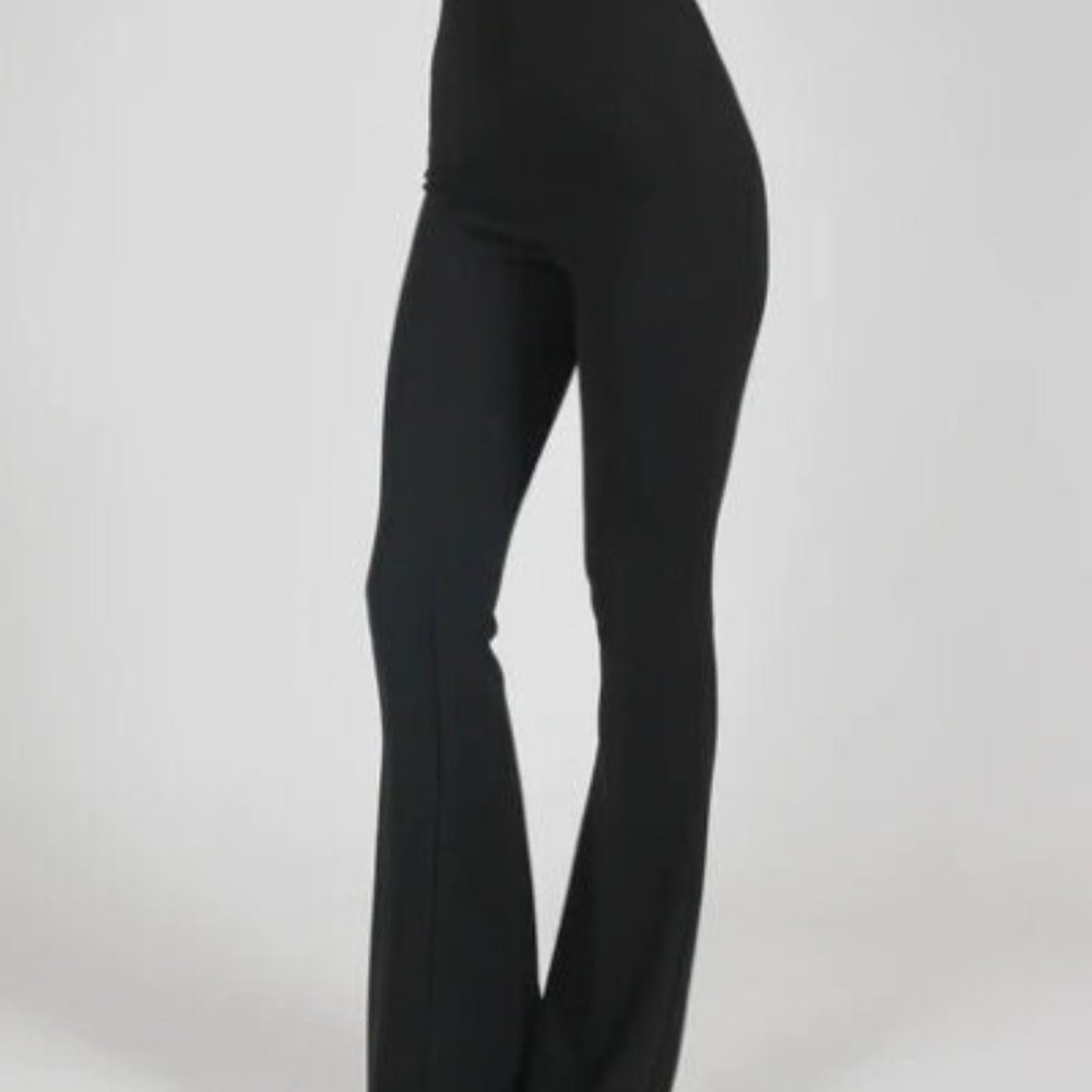 The Dolls House Fashion High Waisted Wide Bottom Trousers Pant Size large nwt